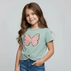 YAMP - Polo Niña Algodón