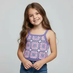 YAMP - Polo Manga Corta Niña Algodón