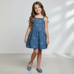 YAMP - Vestido Niña Algodón