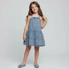 YAMP - Vestido Niña Algodón