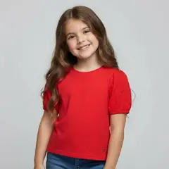 YAMP - Polo Niña Algodón