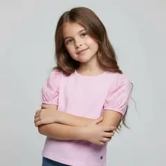 YAMP - Polo Niña Algodón