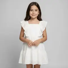 YAMP - Vestido Niña Algodón