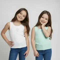 YAMP - Polo Niña Algodón