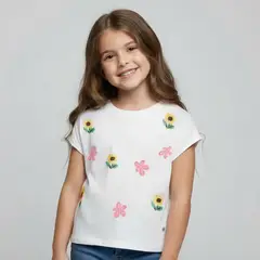 YAMP - Polo Niña Algodón