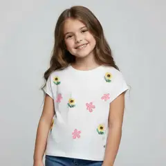 YAMP - Polo Niña Algodón