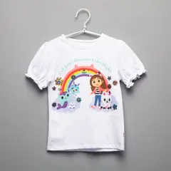 LA CASA DE GABBY - Polo Manga Corta Niña Algodón Gabbys Dollhouse