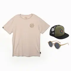 DOO AUSTRALIA - Pack Polo + Lentes + Gorra Niño