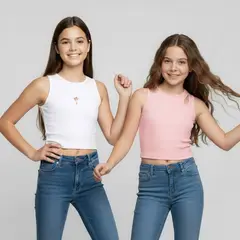 ELEVEN - Polo Niña Pack X2