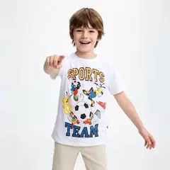 DISNEY - Polo Manga Corta Niño Mickey Mouse