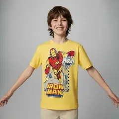 AVENGERS - Polo Manga Corta Niño