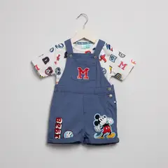 DISNEY - Conjunto Bebé Niño Algodón Mickey Mouse
