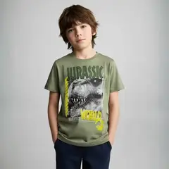 JURASSIC WORLD - Polo Manga Corta Niño