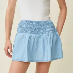 SYBILLA - Falda Denim Mujer