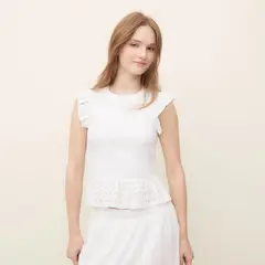 SYBILLA - Polo Sin Mangas Mujer