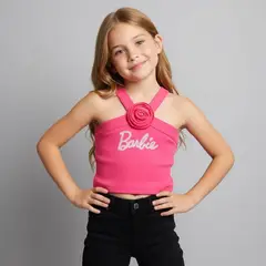 BARBIE - Polo Algodón Niña