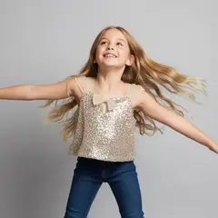 BARBIE - Polo Manga Corta Niña