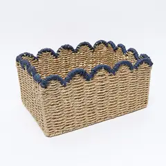 FALABELLA - Canasto Capittana Azul 17x25x35
