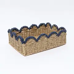 FALABELLA - Canasto Capittana Azul 11x20x30cm