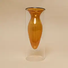 FALABELLA - Florero Capittana Naranja 8x20cm