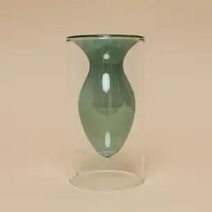 FALABELLA - Florero Capittana Verde 8x15cm