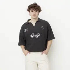 BEARCLIFF - Camisa Algodón Boxy Fit Hombre