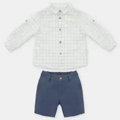 MARTIN ARANDA - Conjunto Pantalón Y Camisa Bebé Niño Algodón Martín Aranda.