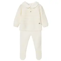 PAZ RODRIGUEZ - Conjunto 2 Piezas Bebé Niño Niña Algodón Paz Rodríguez.