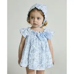 MARTIN ARANDA - Conjunto Vestido Y Braguita Bebé Niña Algodón Martin Aranda.