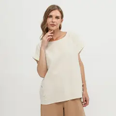 STEFANO COCCI - Blusa Manga Corta Mujer