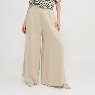 STEFANO COCCI - Pantalón Wide Leg Tiro Medio Mujer