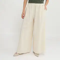 STEFANO COCCI - Pantalón Wide Leg Tiro Medio Mujer