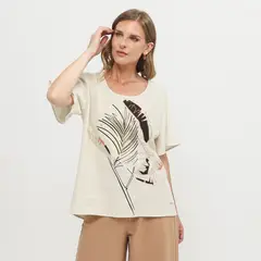 STEFANO COCCI - Blusa Manga Corta Mujer