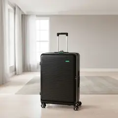 BENETTON - Maleta Grande Malpensa Negro