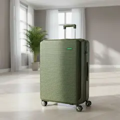 BENETTON - Maleta Grande Malpensa Verde