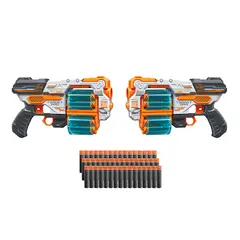 KIDS N PLAY - Lanzador Pack X2 Con Dardos