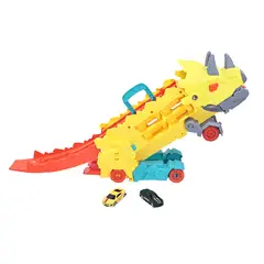 KIDS N PLAY - Juguete Transportador Dinosaurio Con Autos