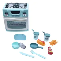 KIDS N PLAY - Set De Juego Cocina Con De Horno 13 Piezas
