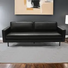 BASEMENT HOME - Sofá Ezra 3 Cuerpos de Cuero