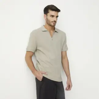 BASEMENT - Polo Algodón Casual Regular Fit Hombre