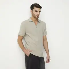 BASEMENT - Polo Algodón Casual Regular Fit Hombre