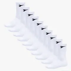 DIADORA - Pack X 10 Medias Crew Deportivas Unisex