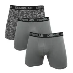 DENIMLAB - Boxer Pack X3 Algodón Hombre Ecko
