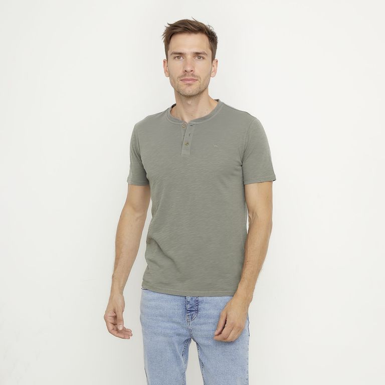 Polo Algodón Casual Hombre