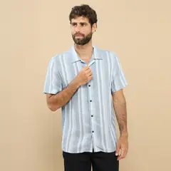 BASEMENT - Camisa Sport M Cc Tejida