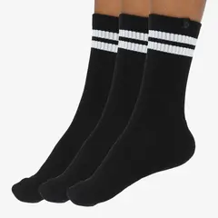 DIADORA - Medias Athleisure Crew Pack X3 Deportivas Unisex