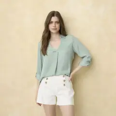 UNIVERSITY CLUB - Blusa Manga Larga Mujer Univeristy Club