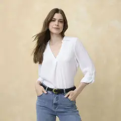 UNIVERSITY CLUB - Blusa Manga Larga Mujer Univeristy Club