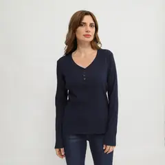 NEWPORT - Polo Manga Larga Mujer