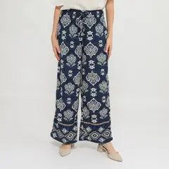 NEWPORT - Pantalón Fluido Tiro Alto Mujer